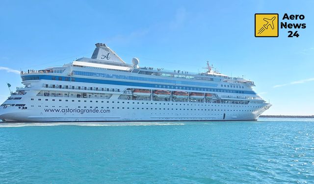 Astoria Grande, QTerminals Antalya Limanı’na Demir Attı