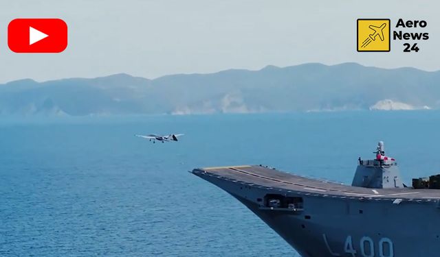 Bayraktar TB3 SİHA'dan TCG Anadolu'ya 4 Başarılı Sorti