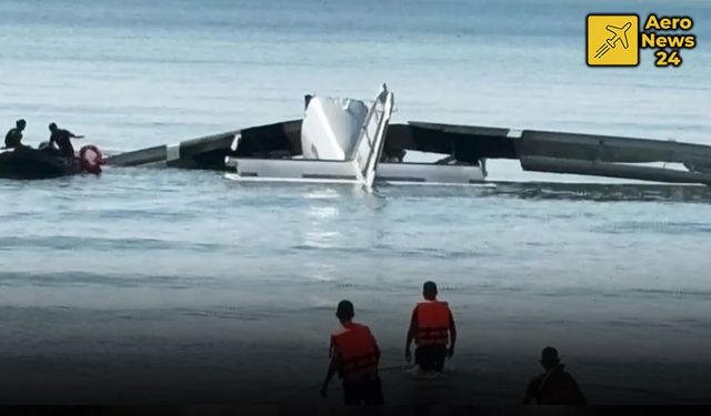 Tayland'da Polis Uçağı Denize Düştü: 6 Polis Hayatını Kaybetti