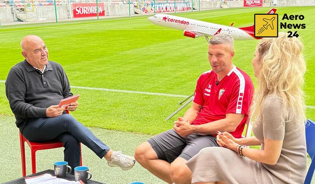 Efsane Futbolcu Lukas Podolski, Corendon Sport Talks'a Konuk Oldu