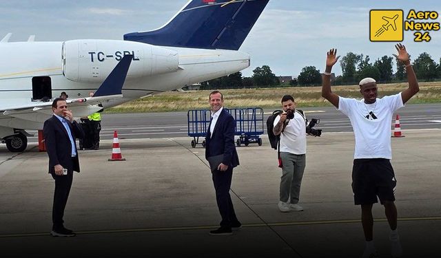 Osimhen’in Uçağını 2.1 Milyon Kişi Takip Etti