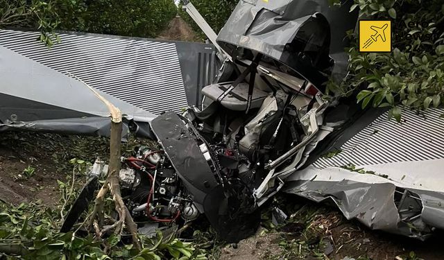 Adana’da Eğitim Uçağı Düştü: 2 Kişi Ağır Yaralandı