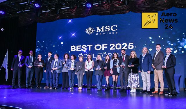 MSC Cruises Türkiye, 2025’in En Başarılı Acentelerini Ödüllendirdi