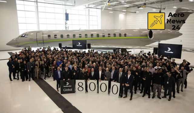 Bombardier Global 8000 teslim edildi: Concorde’dan bu yana en hızlı sivil uçak