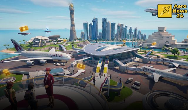 Qatar Airways’ten Dijital Hamle: Fortnite’ta Sanal Doha Deneyimi