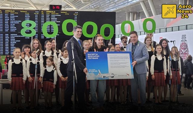 Sofya Havalimanı Tarihinde Bir İlk