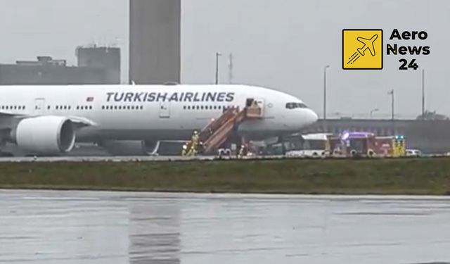THY’nin Paris seferinde yıldırım paniği: Uçak pistte kaldı