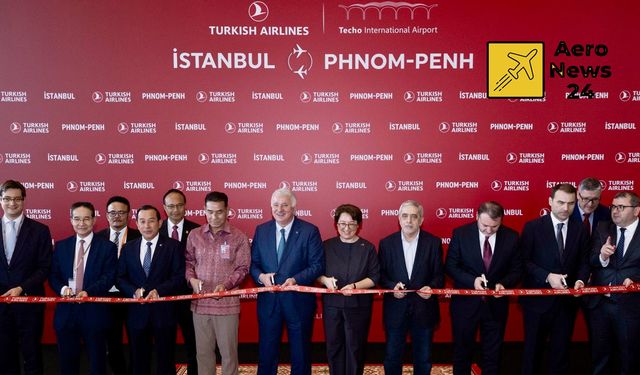 Türk Hava Yolları, Kamboçya'nın Başkenti Punom Pen'e Uçuşlara Başladı