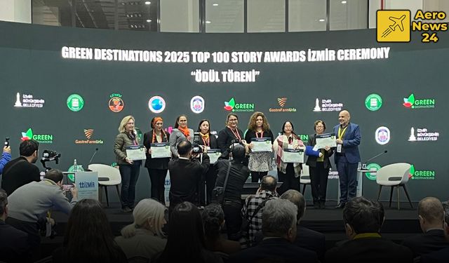 İzmir’e uluslararası sürdürülebilirlik gururu: Green Destinations 2025 ödüllerinde tarihi başarı