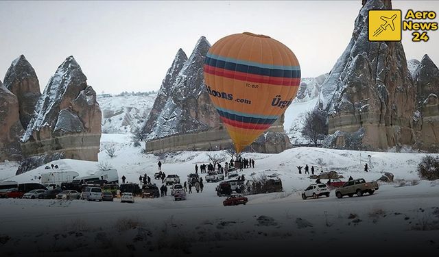 Kapadokya’da Sıcak Hava Balonları 3 Gündür Uçamıyor