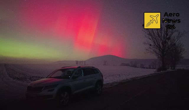 Güneş’ten gelen güçlü fırtına Avrupa’yı etkiledi: Kuzey ışıkları Macaristan’da görüldü