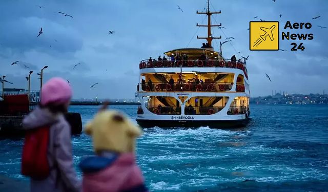 İstanbul’da fırtına etkisi: çok sayıda vapur ve teleferik seferi iptal