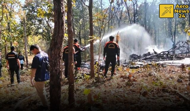 Tayland’da Askerî Uçak Düştü: 2 Ölü