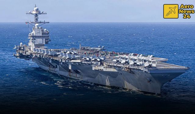 USS Gerald R. Ford’da çıkan yangın 30 saatten fazla sürdü