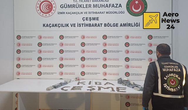 Ticaret Bakanlığı: Çeşme Limanı’nda tarihi eser kaçakçılığına darbe