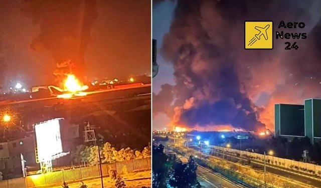 Mehrabad Uluslararası Havalimanı hedef alındı