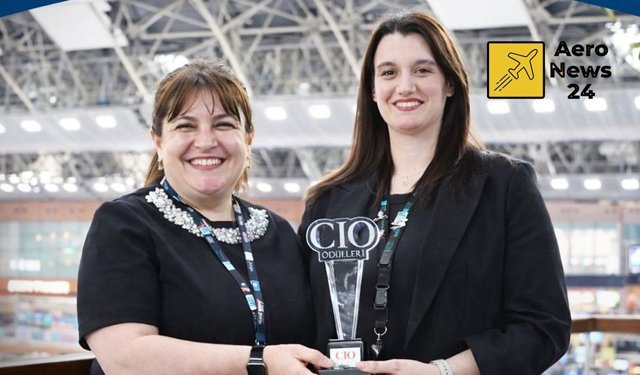 Sabiha Gökçen’de dijital dönüşüm ödülle taçlandı