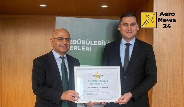 İGA CEO’su Selahattin Bilgen’e sürdürülebilirlik liderliği ödülü