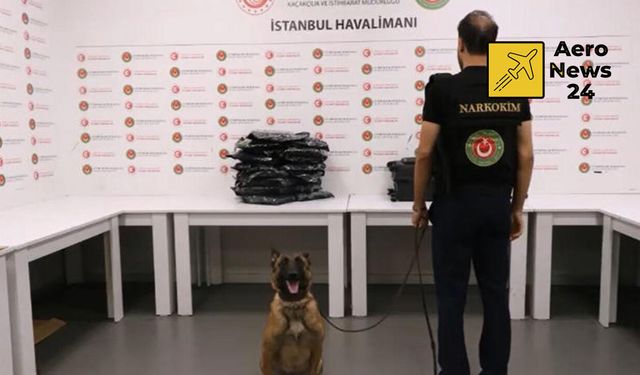 İstanbul Havalimanı'nda 20 Milyon Liralık Uyuşturucu Operasyonu