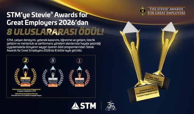 STM'ye Dünyanın Saygın İşveren Ödül Programından 8 Uluslararası Ödül