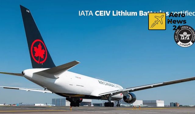 Air Canada Cargo, IATA'nın CEIV Lityum Batarya Sertifikasını aldı