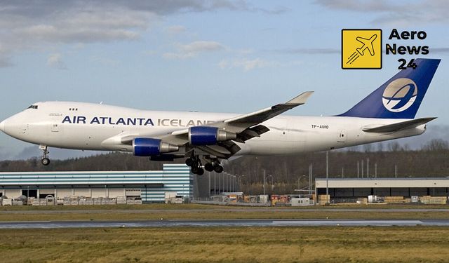 Air Atlanta Europe Boeing 747’si Amsterdam’a Yönlendirildi