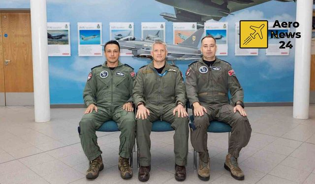 Türk Pilotlar Eurofighter İçin Uçuş Eğitimine Başladı