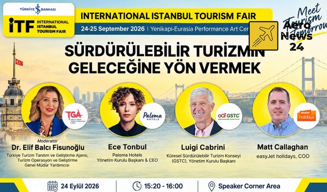 İstanbul Turizm Fuarı’nda Sürdürülebilirlik Masaya Yatırılacak