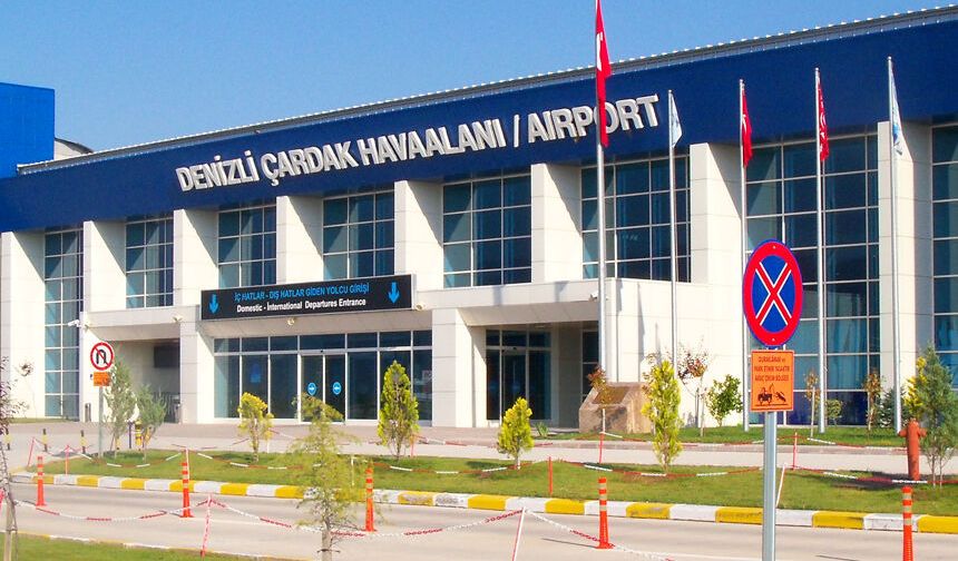 Denizli Çardak Havalimanı 8 ayda 308 bin yolcuyu aştı