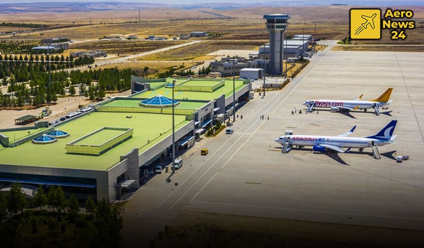 Şanlıurfa GAP Havalimanı’nda 8 ayda 704 bine yakın yolcu