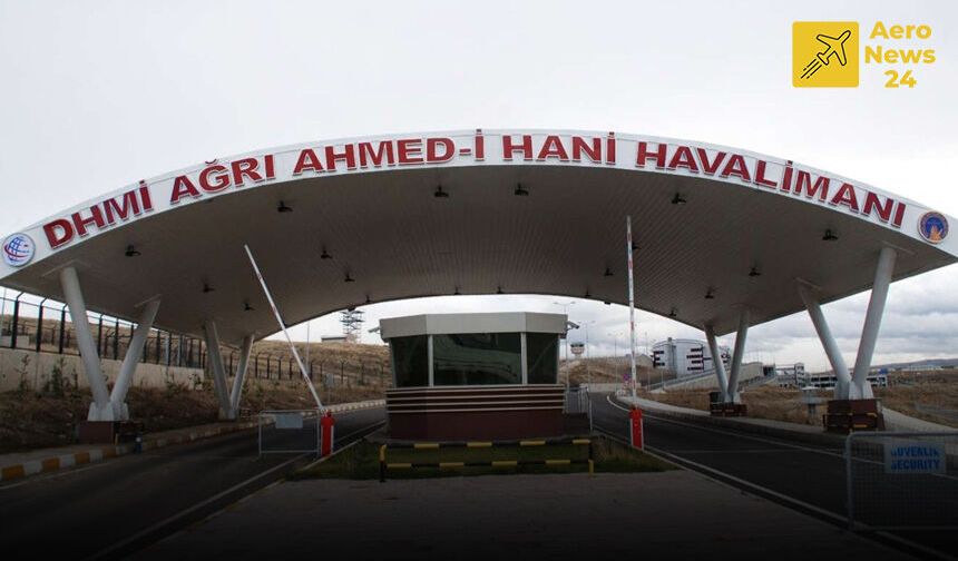 Ağrı Ahmed-i Hani Havalimanı’nda şubat ayında 27 bin yolcuya hizmet verildi
