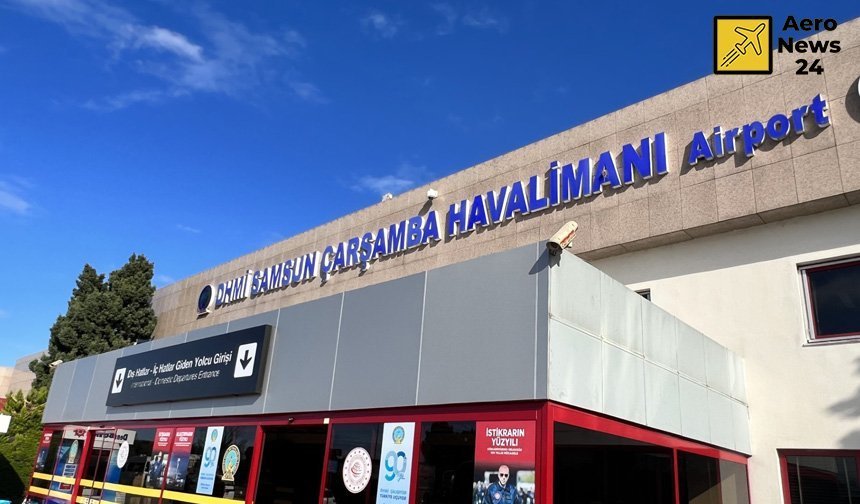 Samsun Havalimanı’nda ilk çeyrekte 388 bin yolcu