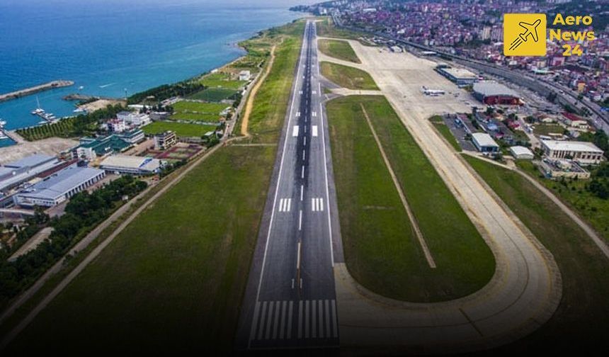 Trabzon'a yeni havalimanı: 100 milyon ton dolgu yapılacak!