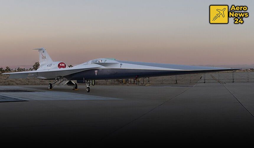 NASA'nın Sessiz Süpersonik Uçağı X-59 Kritik Testlere Hazırlanıyor