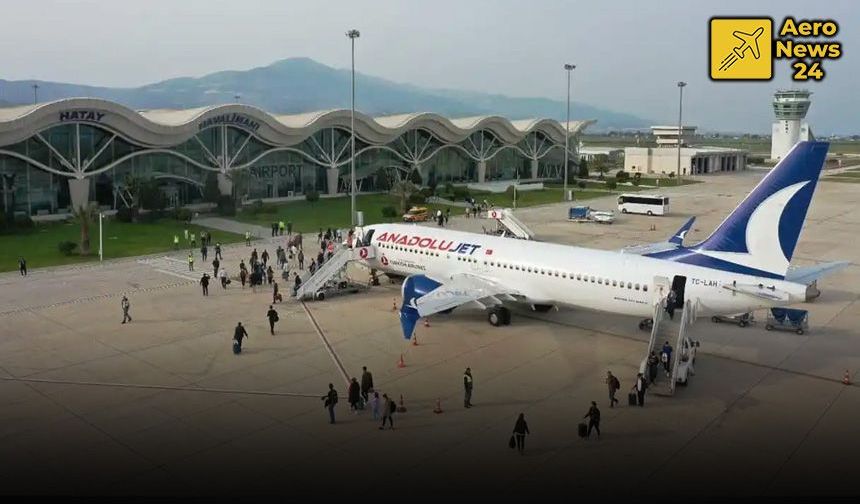 Hatay Havalimanı'nda büyük dönüşüm: Yeni tesisler yıl sonunda tamamlanacak