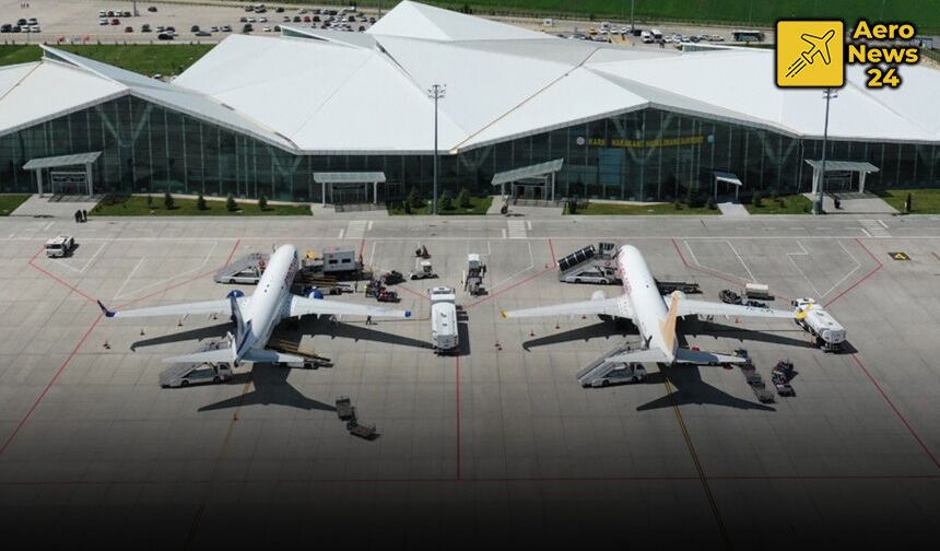 Kars Harakani Havalimanı ilk 6 ayda 307 bin yolcuyu ağırladı