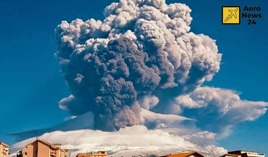 Etna Yanardağı yeniden faaliyete geçti: Katanya Havalimanı'nda uçuşlar durduruldu