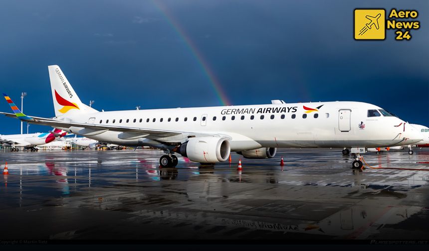 German Airways filosunu güçlendiriyor: 2026 yazında yeni Embraer E190 geliyor