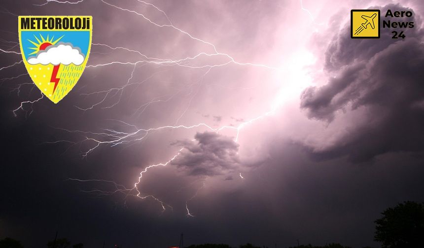 Meteoroloji'den Sağanak Yağış Uyarısı
