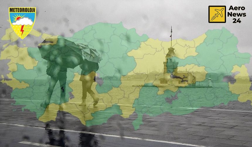 Meteoroloji Fırtına, Toz Taşınımı ve Kuvvetli Yağış İçin Uyardı