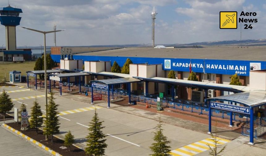 Kapadokya Havalimanı’nda 7 ayda 456 bin yolcu