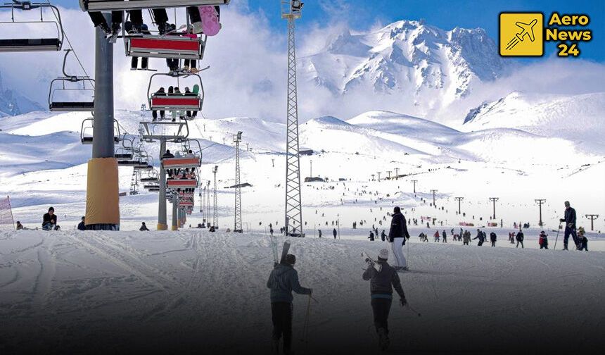 Erciyes Kayak Merkezi’nde ziyaretçi rekoru: 3 milyon sınırı aşıldı