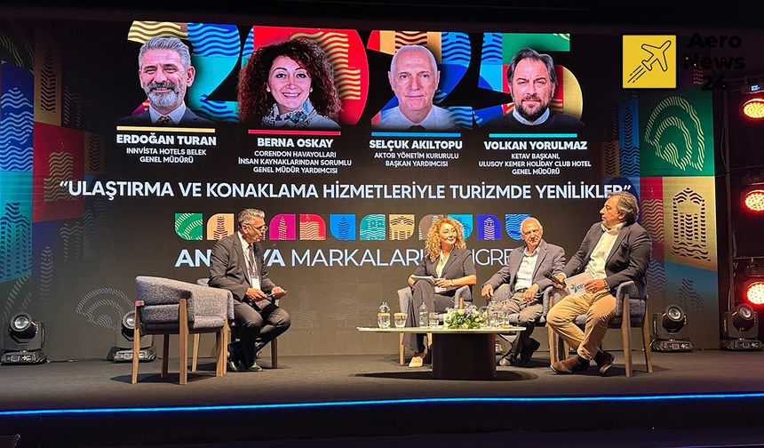 Berna Oskay, Antalya Markalar Kongresi'nde konuştu