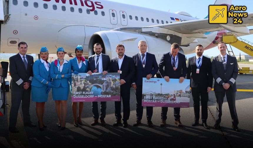 Eurowings, 7 yıl sonra o hatta yeniden uçuşlara başladı