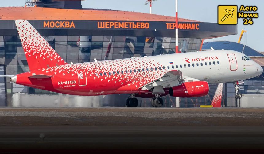 Rossiya, SSJ100'lerden Business Class Koltukları Kaldırdı