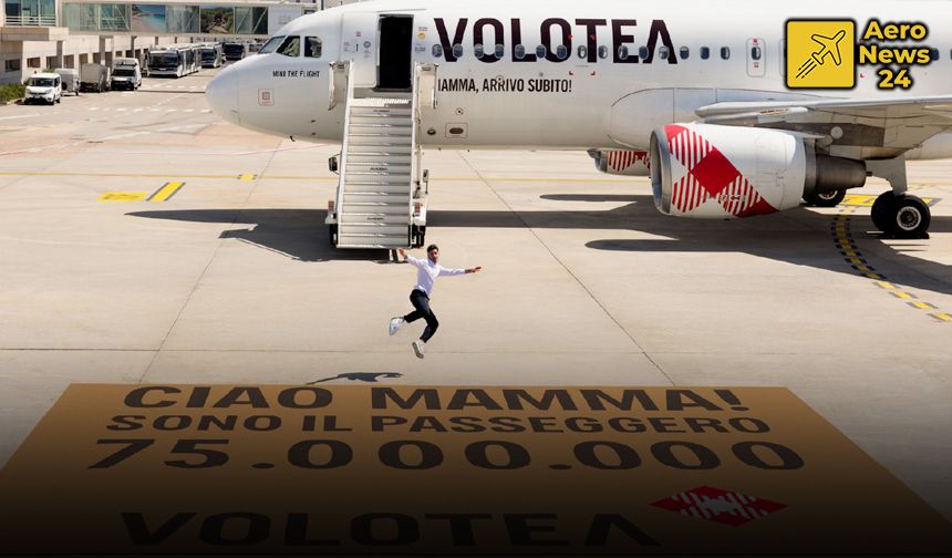 Volotea 75 Milyonuncu Yolcusunu Rekorla Kutladı