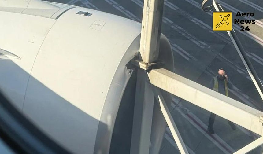 Qantas Uçağı Sidney'de Hasar Gördü