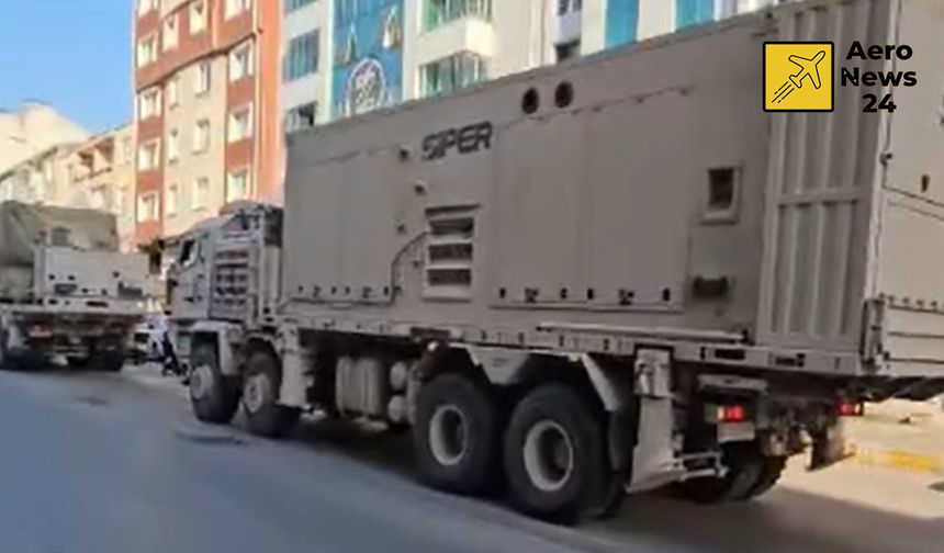 Uzun Menzilli Hava Savunma Sistemi SİPER, Test Atışları İçin Sinop’ta