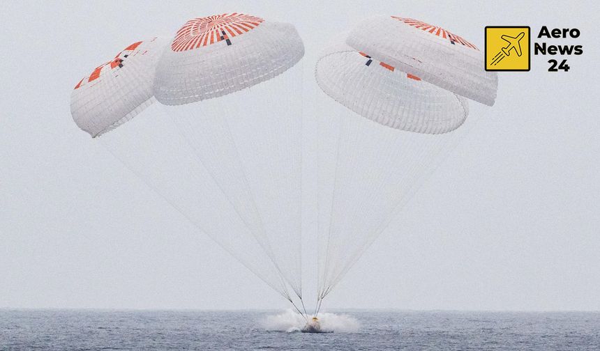 NASA’nın Crew-10 Ekibi 5 Aylık Görevin Ardından Dünya’ya Döndü