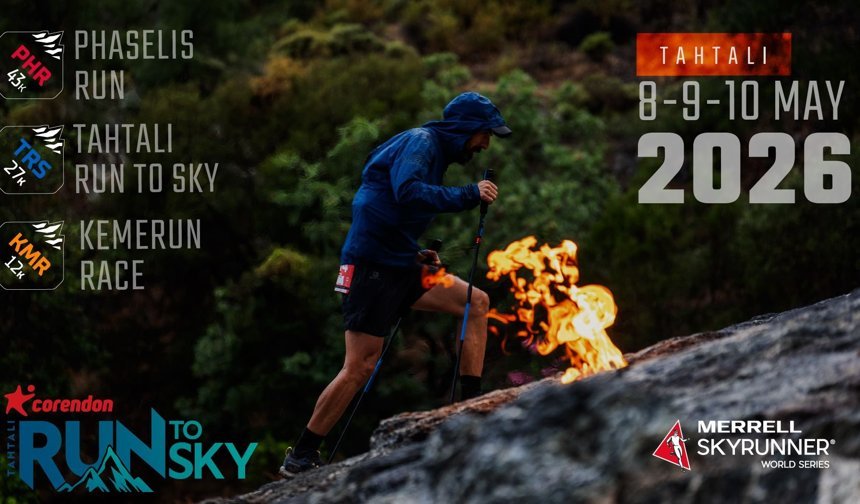 12.Corendon Tahtalı Run to Sky kayıtları 27 Nisan akşamı sona eriyor